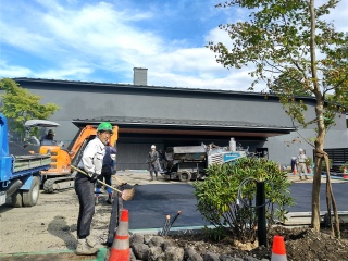 �ӂӌy���̑O�A�ʉ�  �H���撣���Ă܂����B