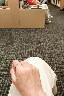 �ԁA���N�^�]���Ă�ƁA��̍b�ɃV�~��😱